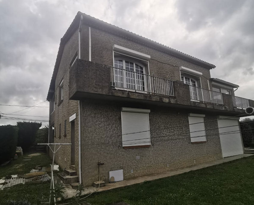 Travaux de ravalement de façade