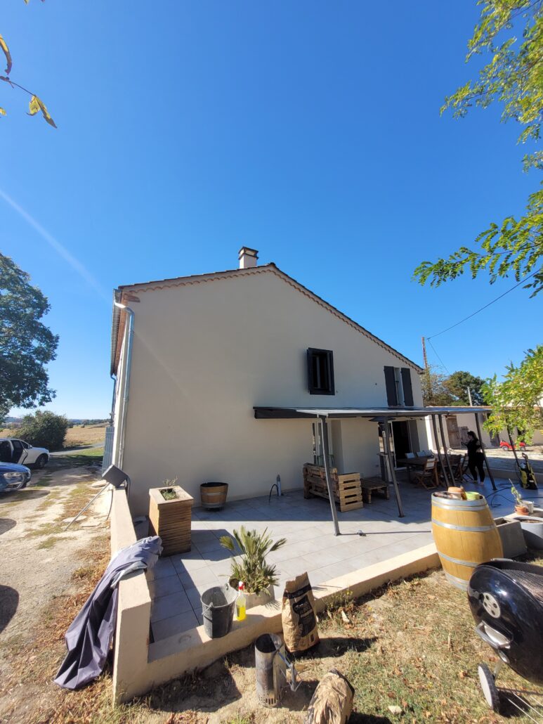 revêtement façade de maison
